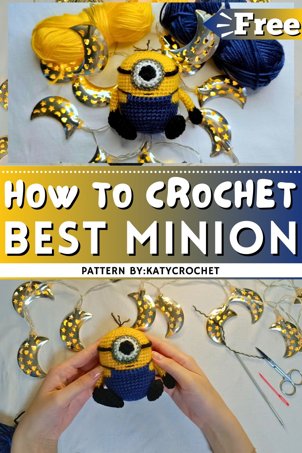 Free Minion Crochet Pattern