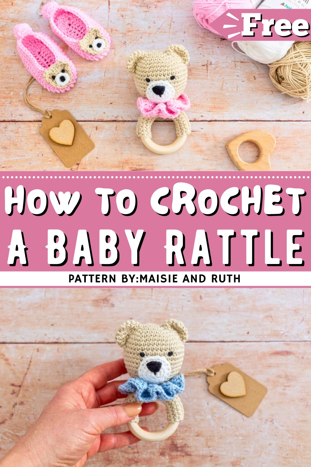 How To Crochet A Baby Rattle