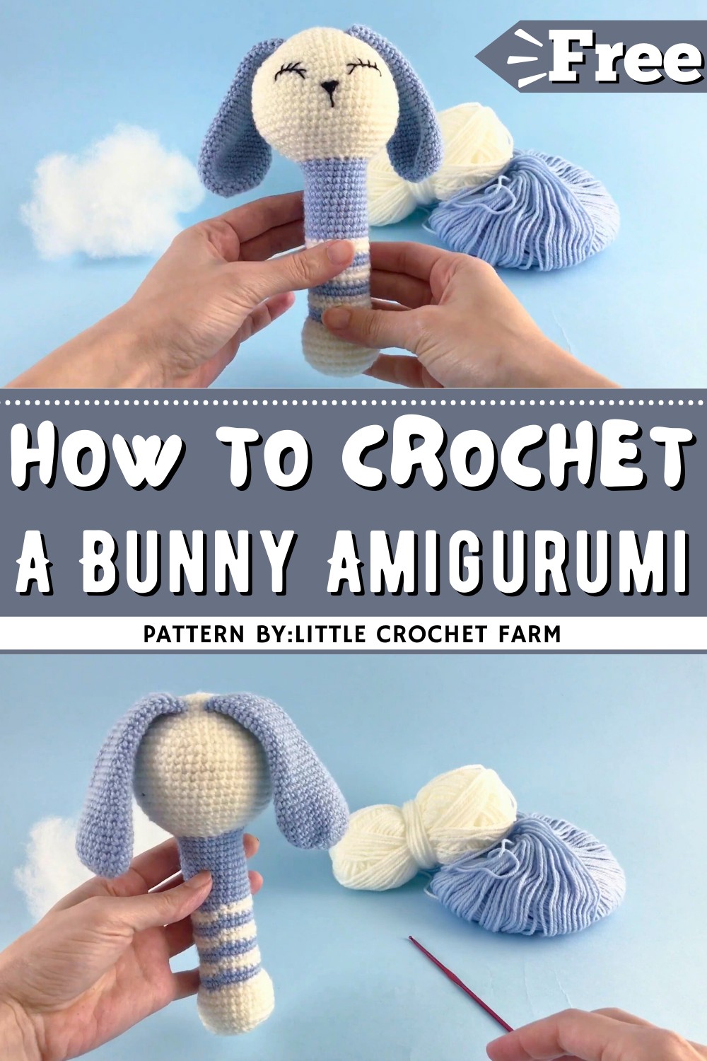 How To Crochet A Bunny Amigurumi