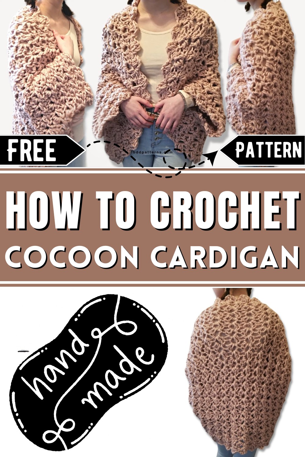 How To Crochet A Cocoon Cardigan