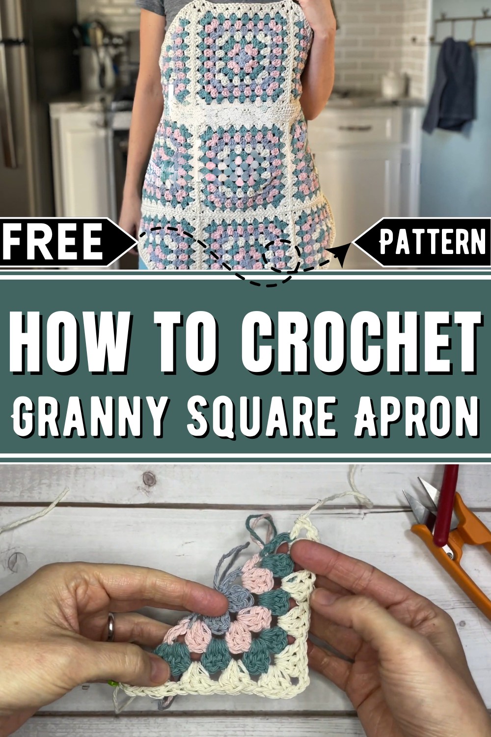 How To Crochet A Granny Square Apron