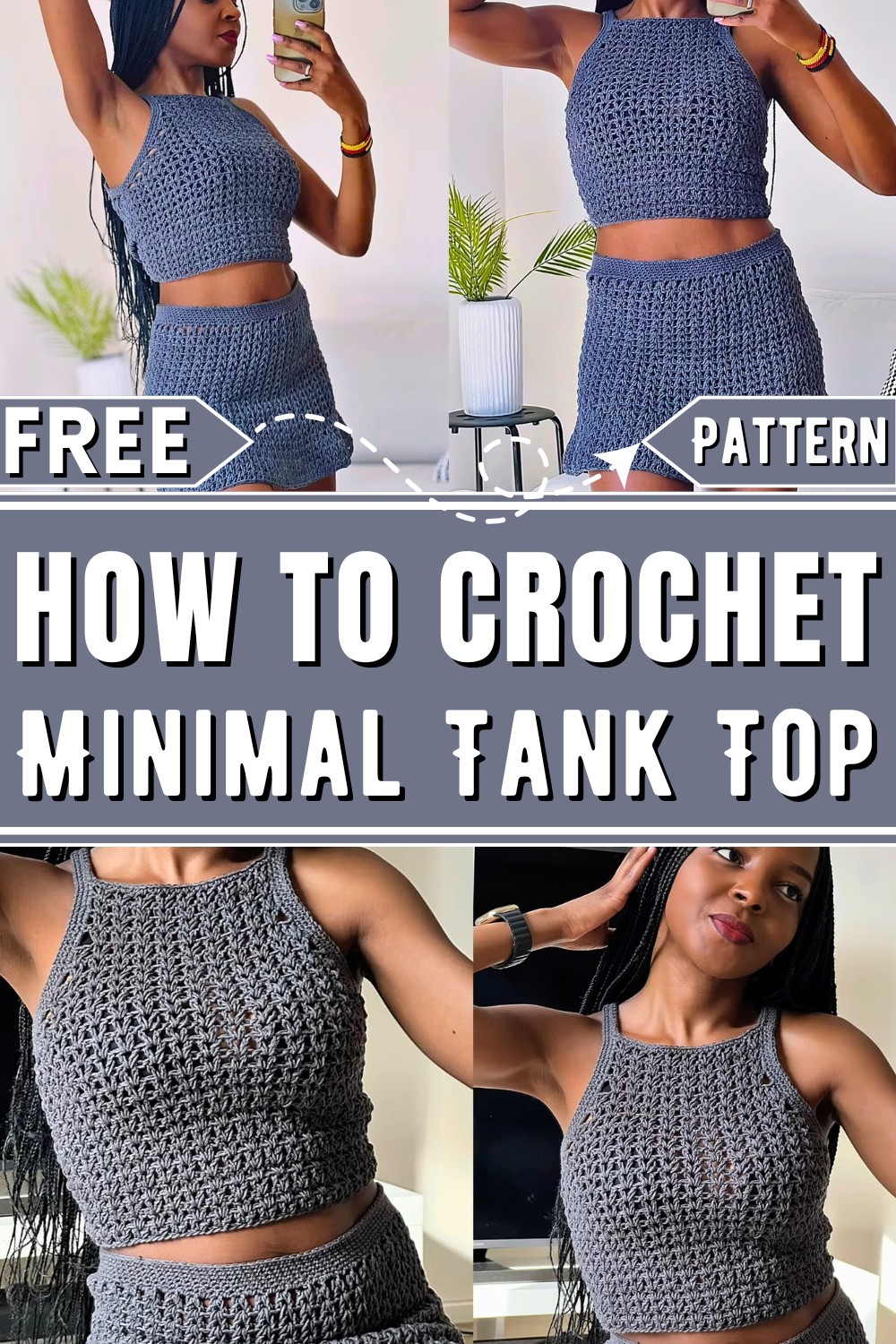 How To Crochet A Minimal Tank Top