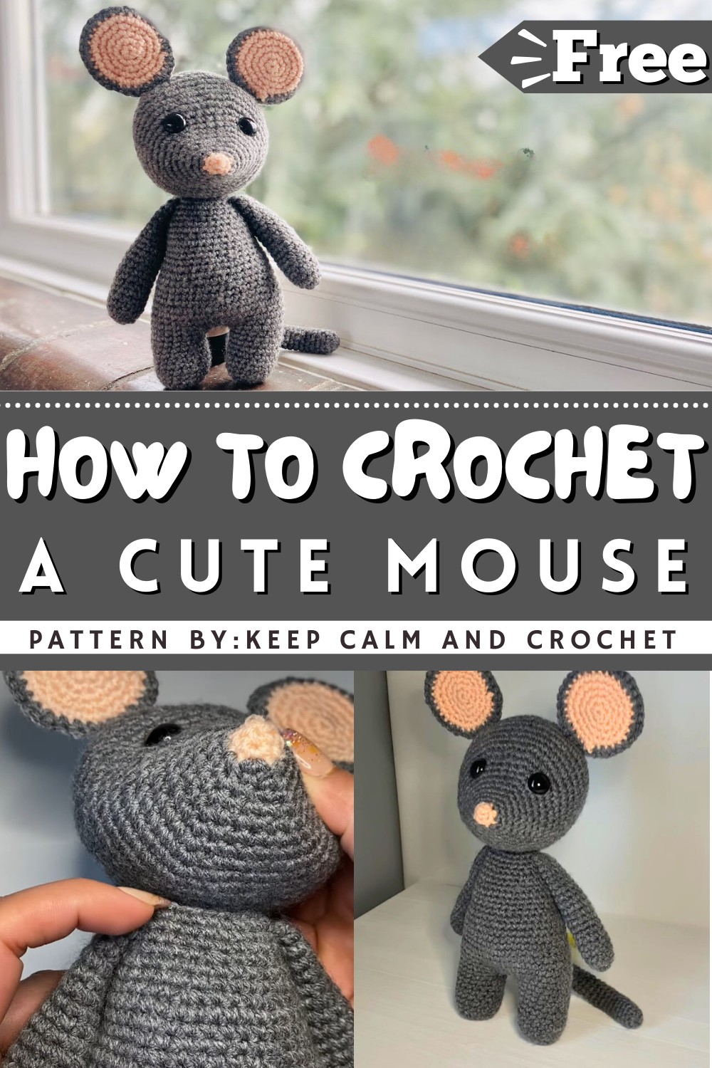 How To Crochet A Mouse