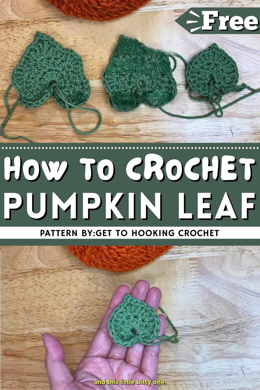 How To Crochet A Pumpkin Leaf