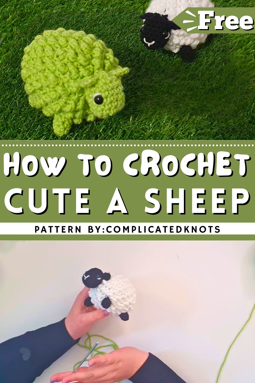 How To Crochet A Sheep