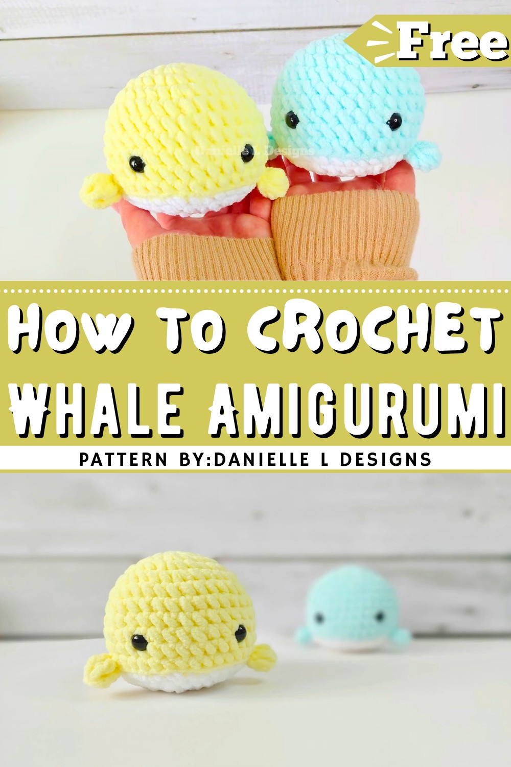 How To Crochet A Whale Amigurumi