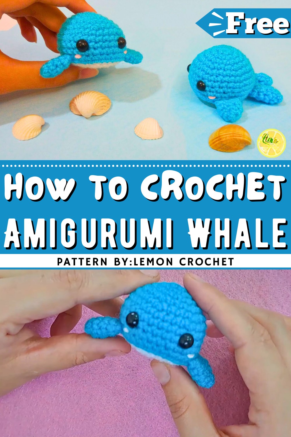 How To Crochet Amigurumi Whale