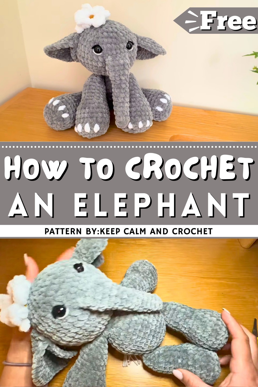 How To Crochet An Elephant