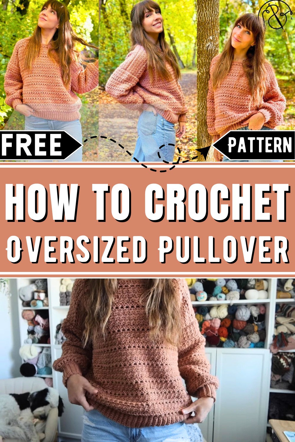 How To Crochet An Oversized Pullover