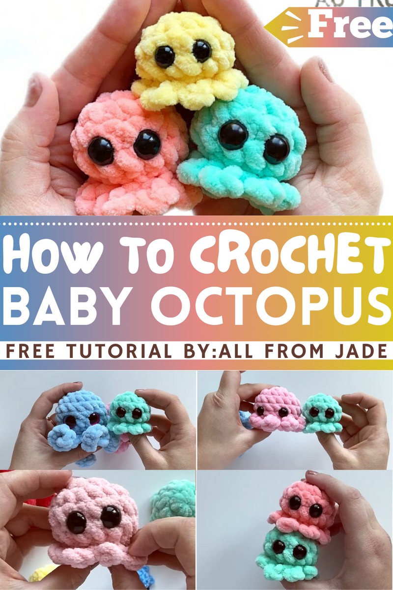 How To Crochet Baby Octopus