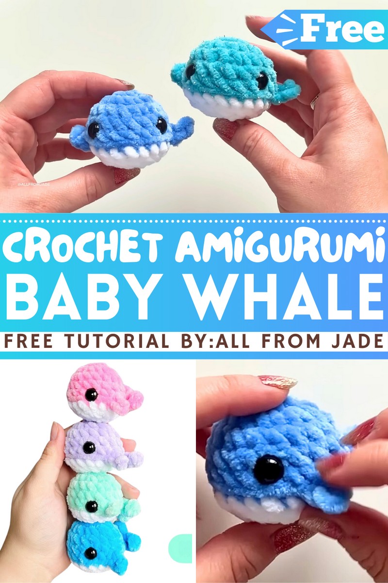 How To Crochet Baby Whale