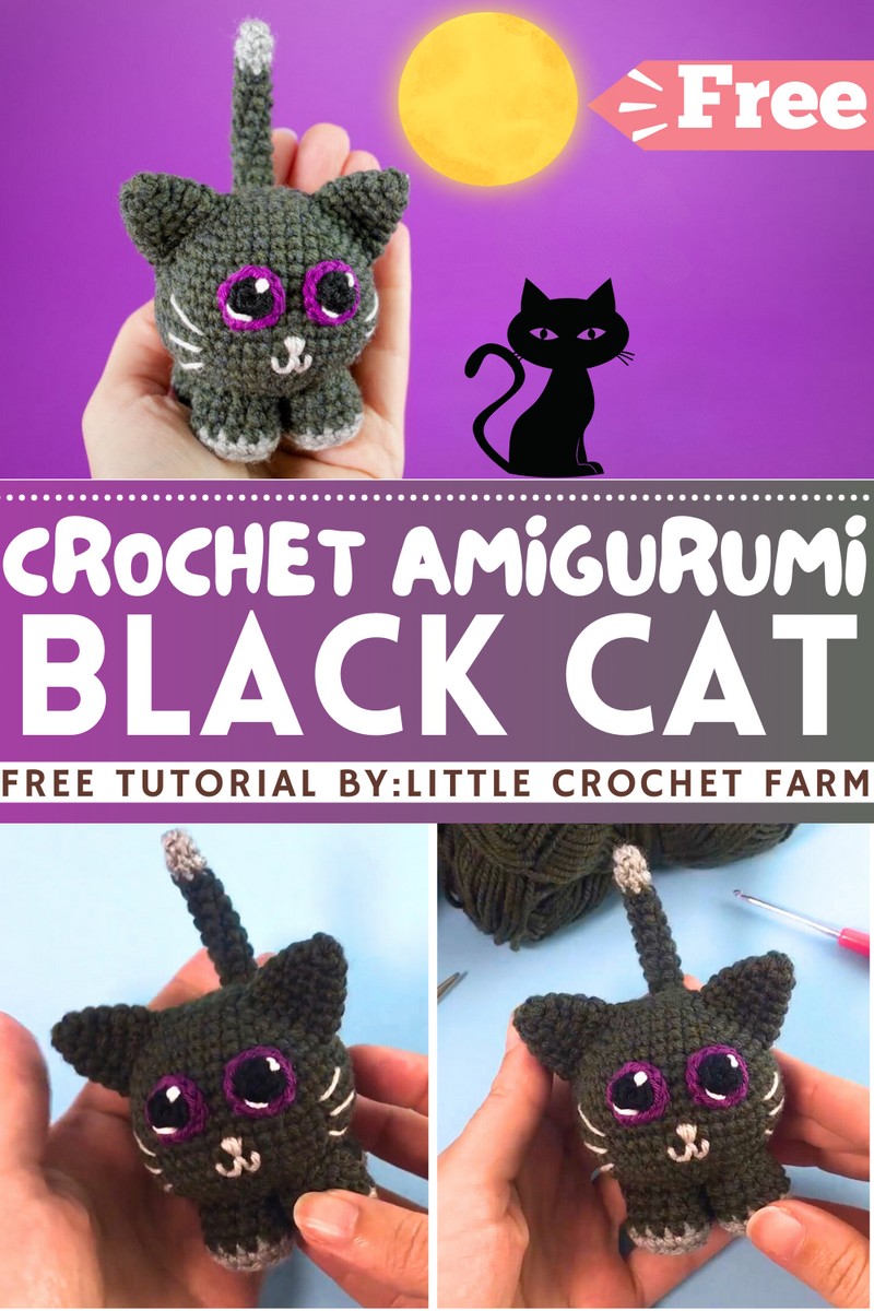 How To Crochet Black Cat