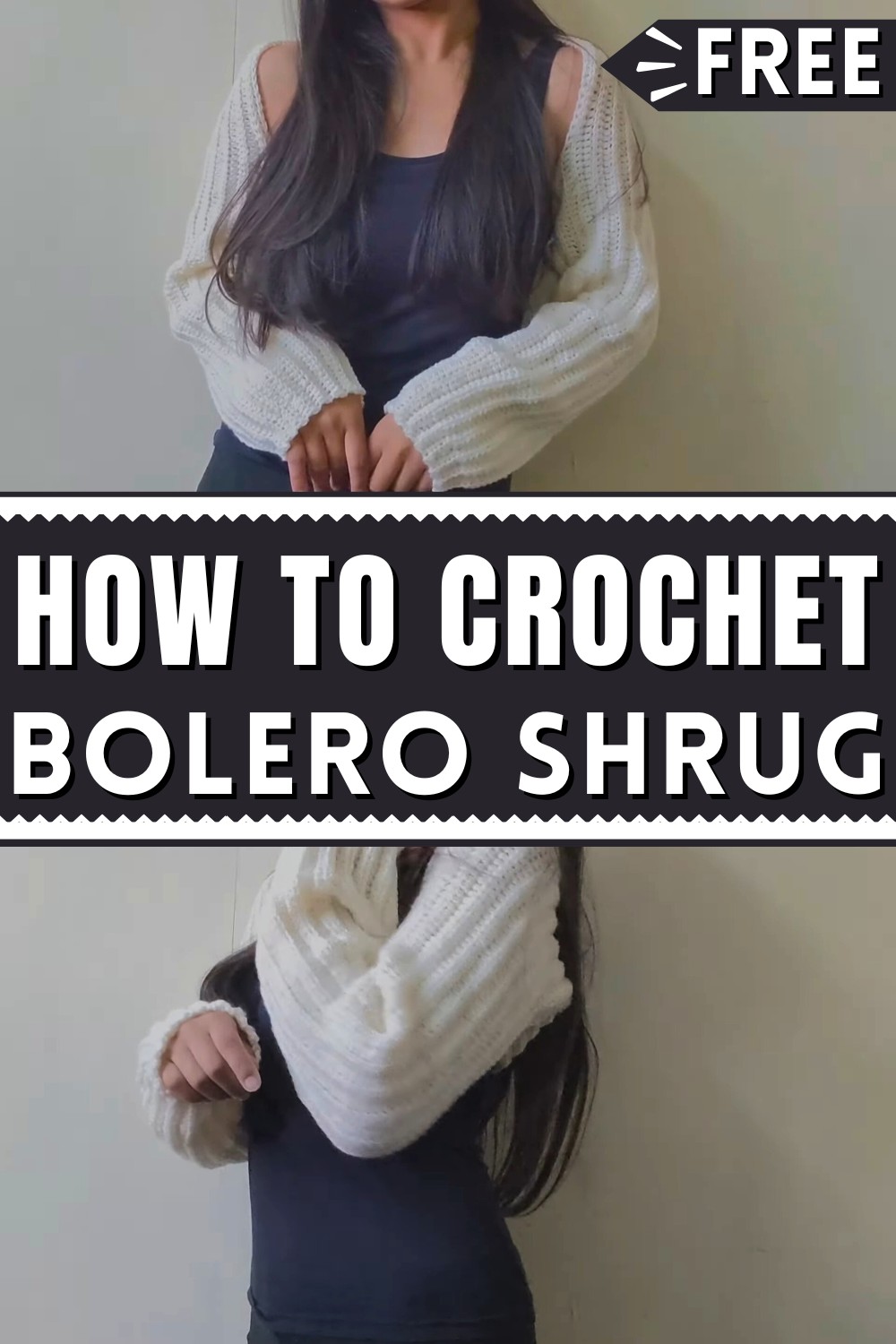 How To Crochet Bolero Shrug