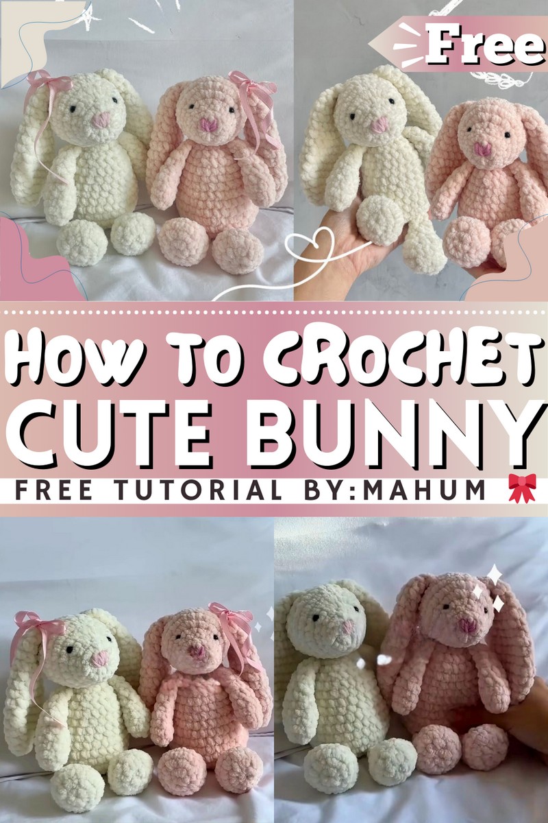 How To Crochet Cute Bunny