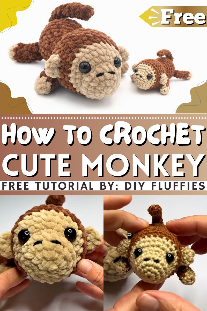 How To Crochet Cute Monkey