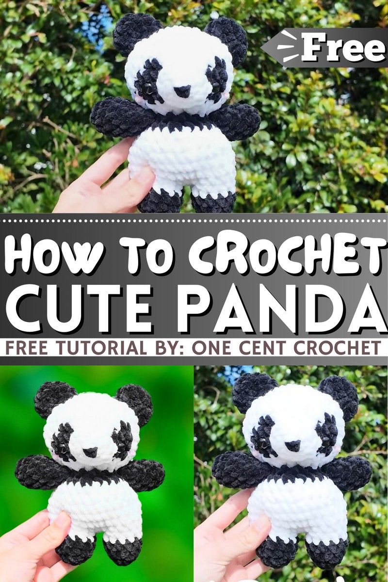 How To Crochet Cute Panda