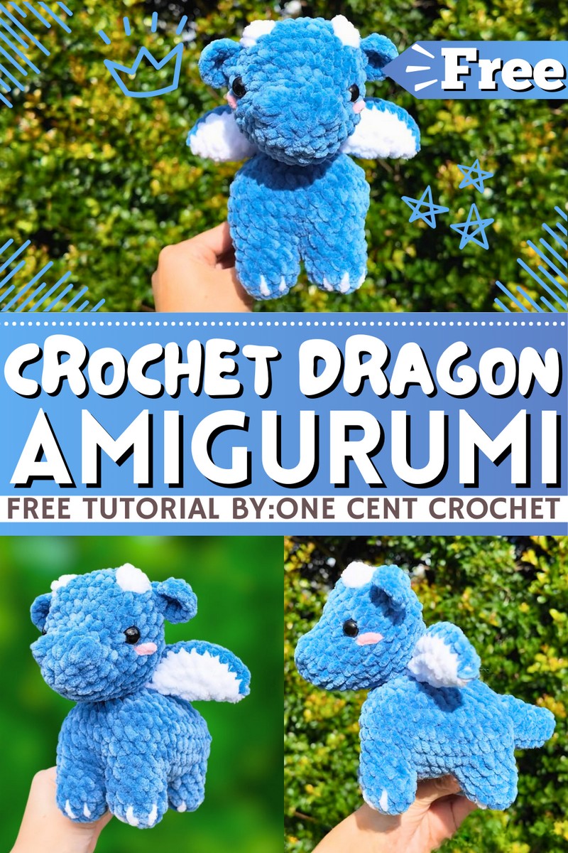 How To Crochet Dragon Amigurumi