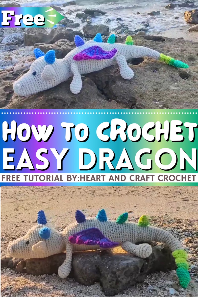 How To Crochet Easy Dragon