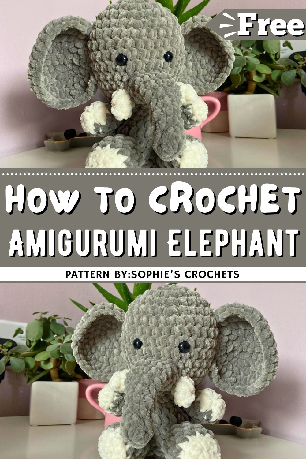 How To Crochet Elephant