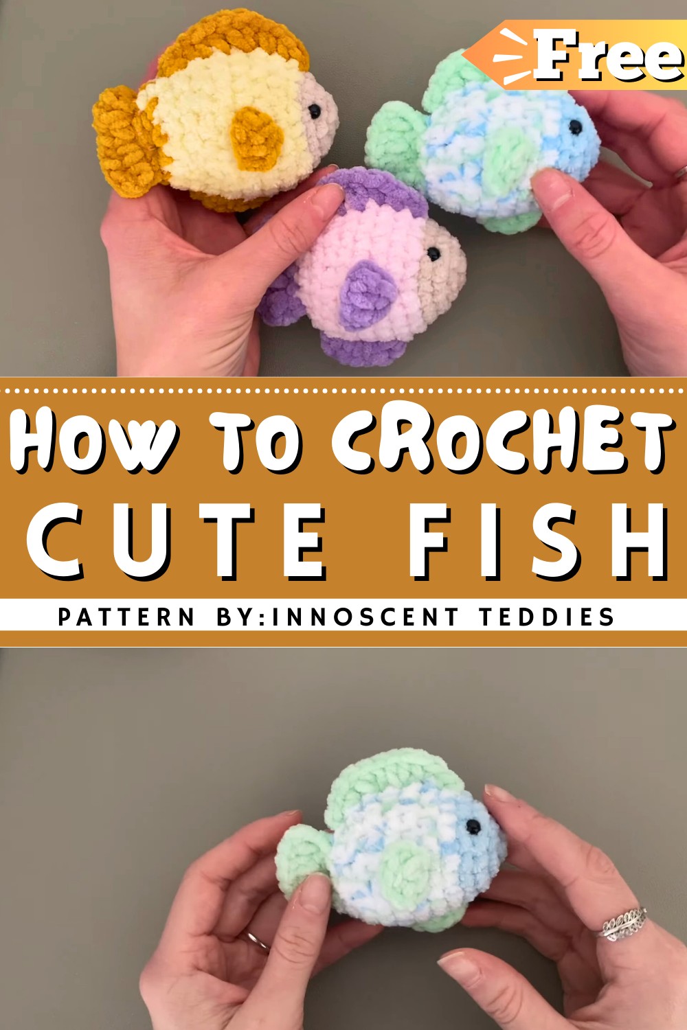 How To Crochet Fish