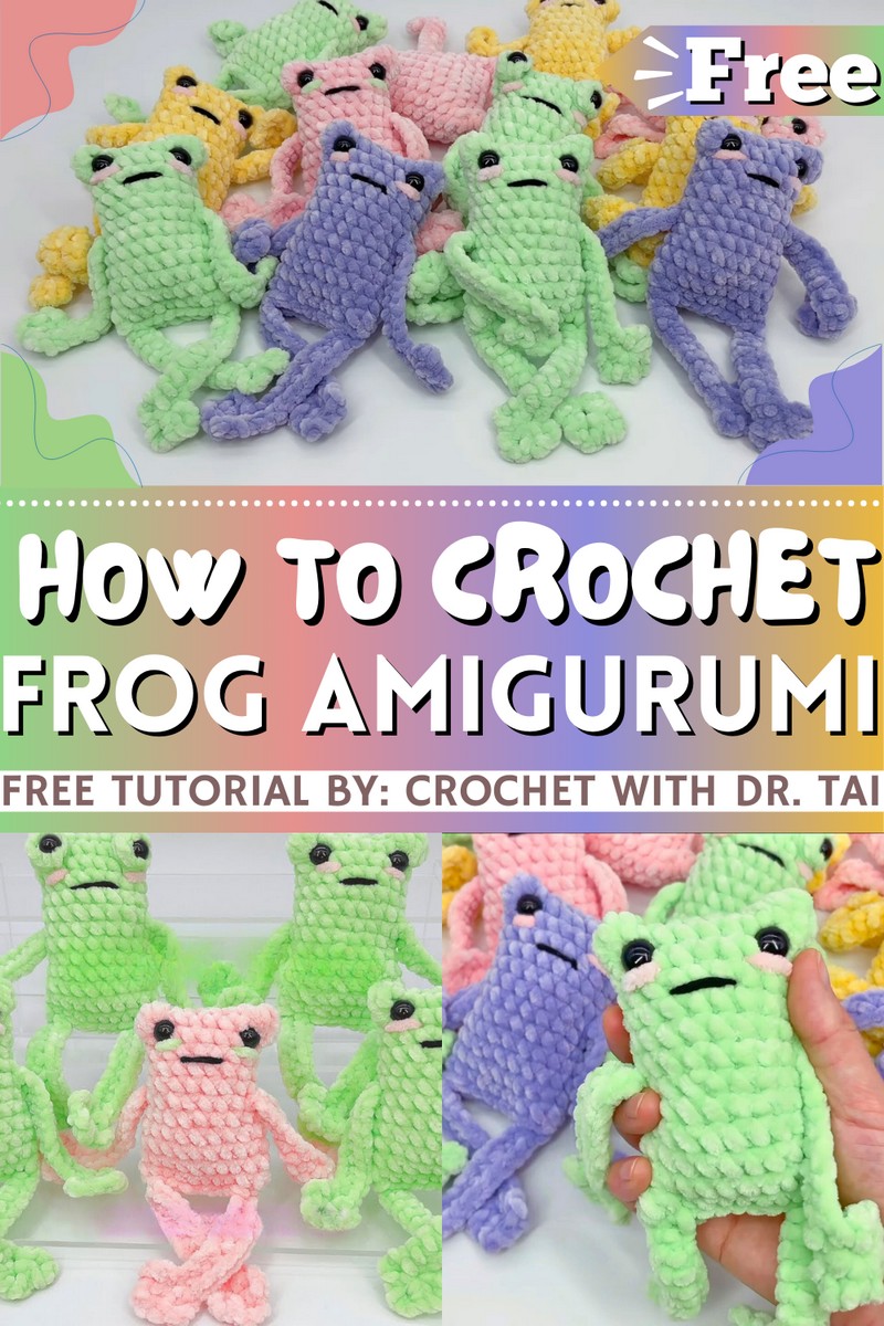 How To Crochet Frog Amigurumi