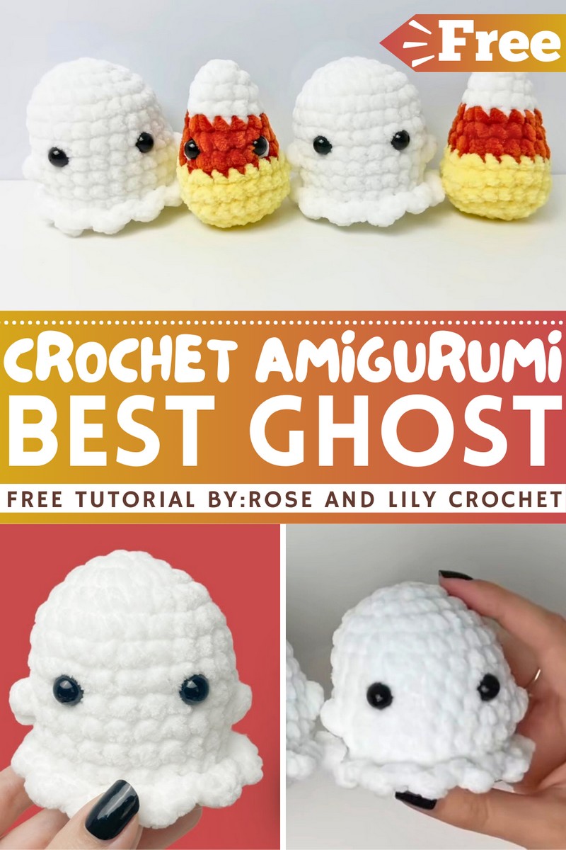 How To Crochet Ghost Amigurumi