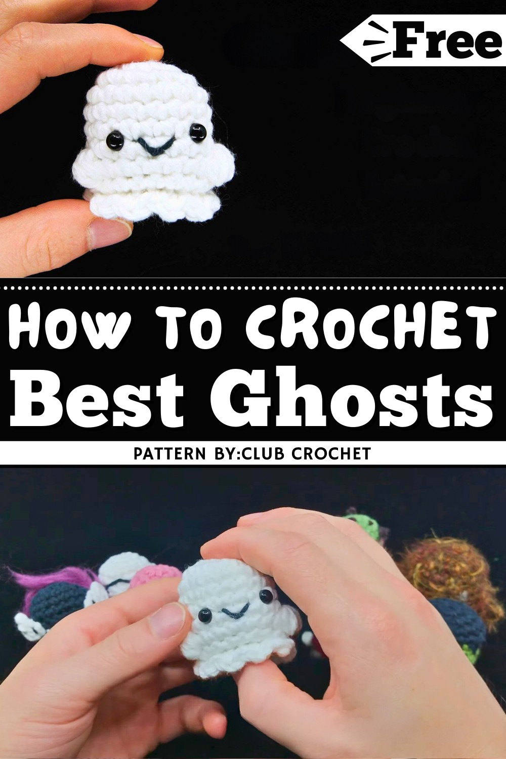 How To Crochet Ghosts