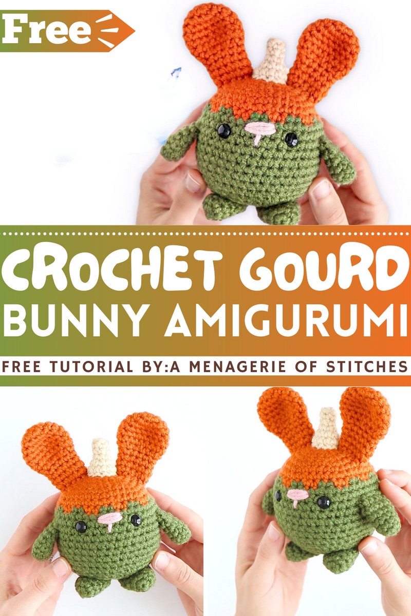 How To Crochet Gourd Bunny Amigurumi