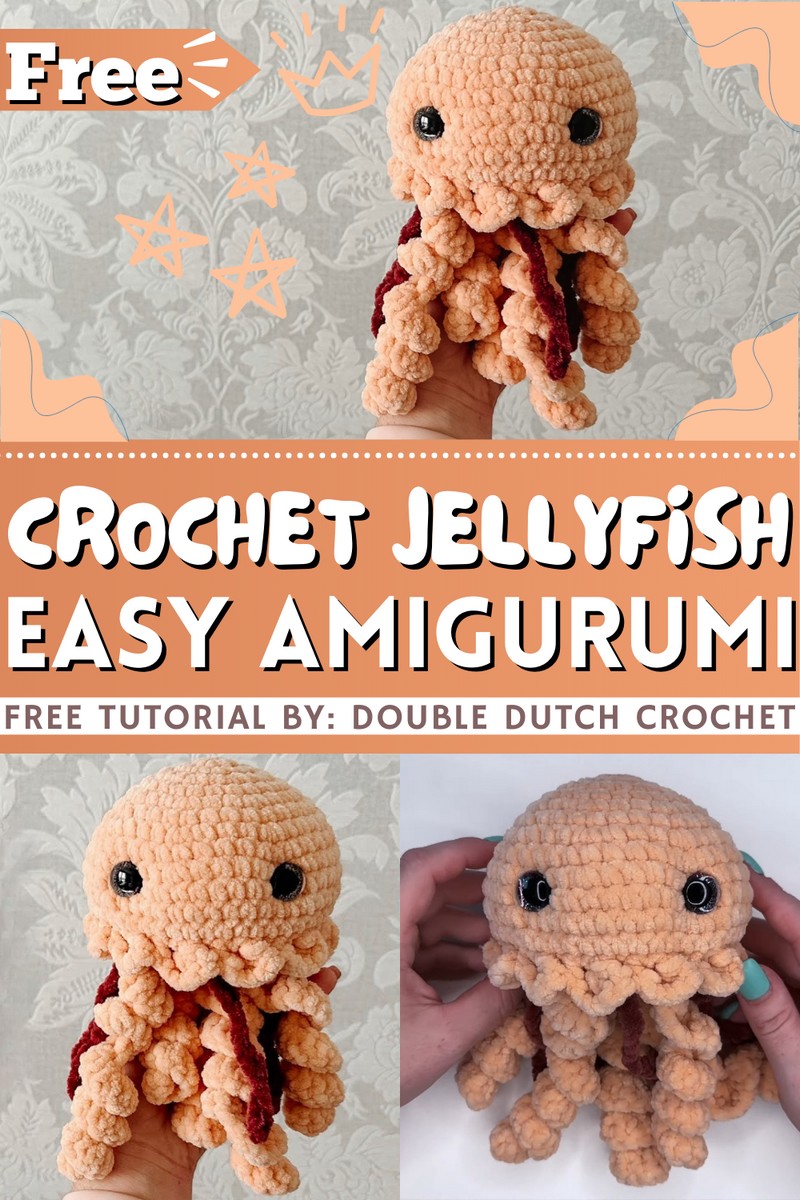 How To Crochet Jellyfish Easy Amigurumi