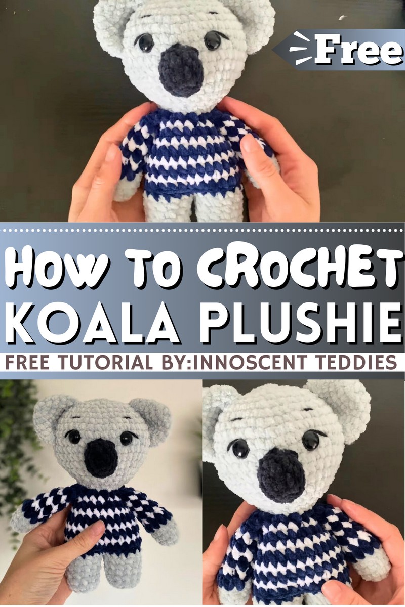 How To Crochet Koala Plushie