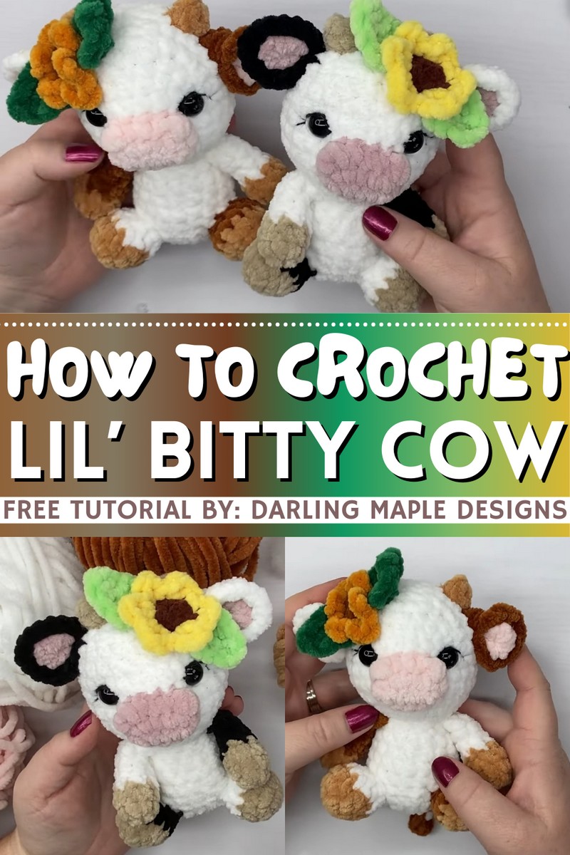 How To Crochet Lil Bitty Cow