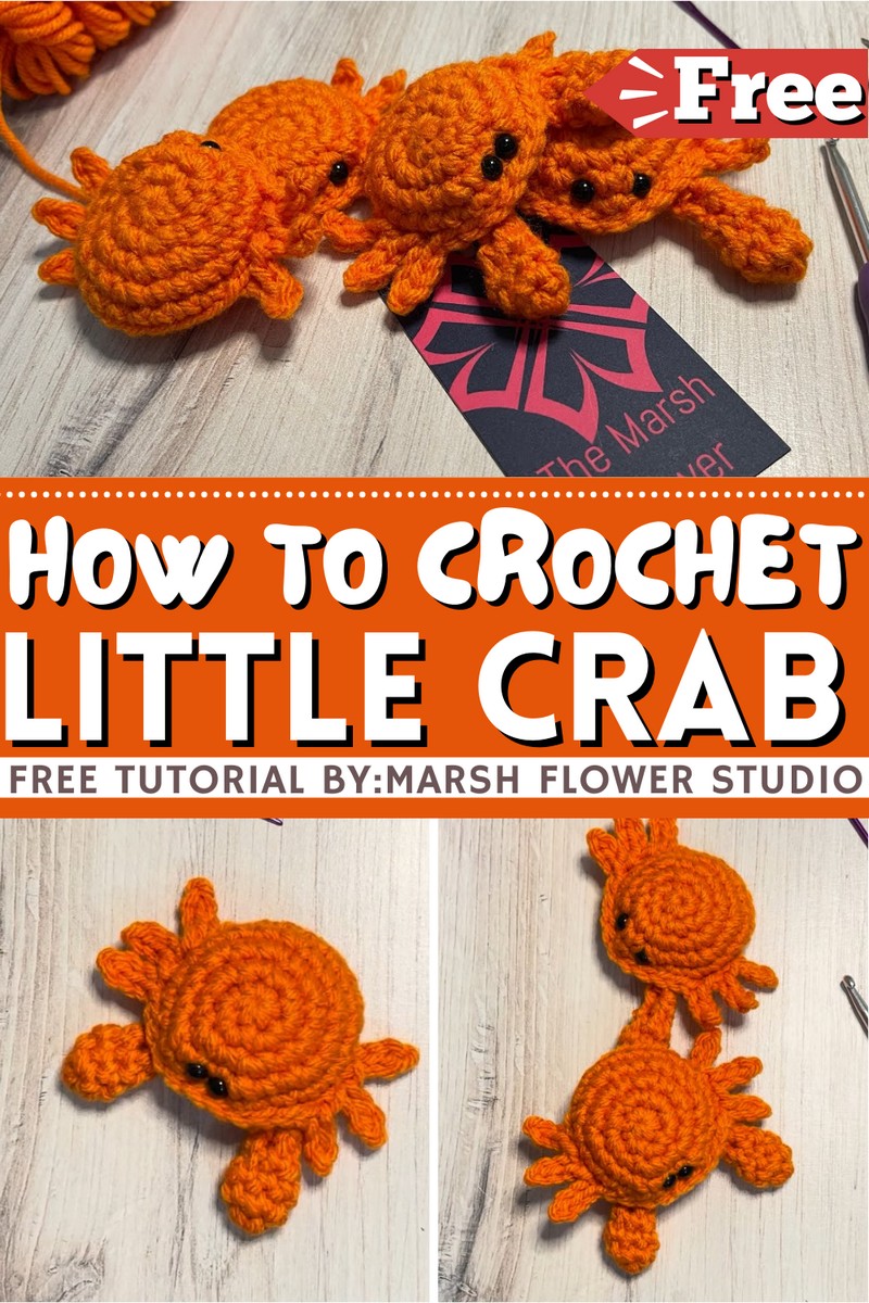 How To Crochet Little Crab