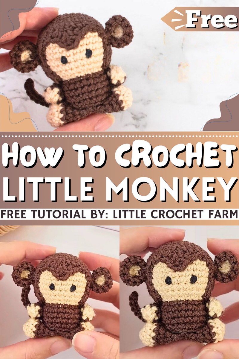 How To Crochet Little Monkey