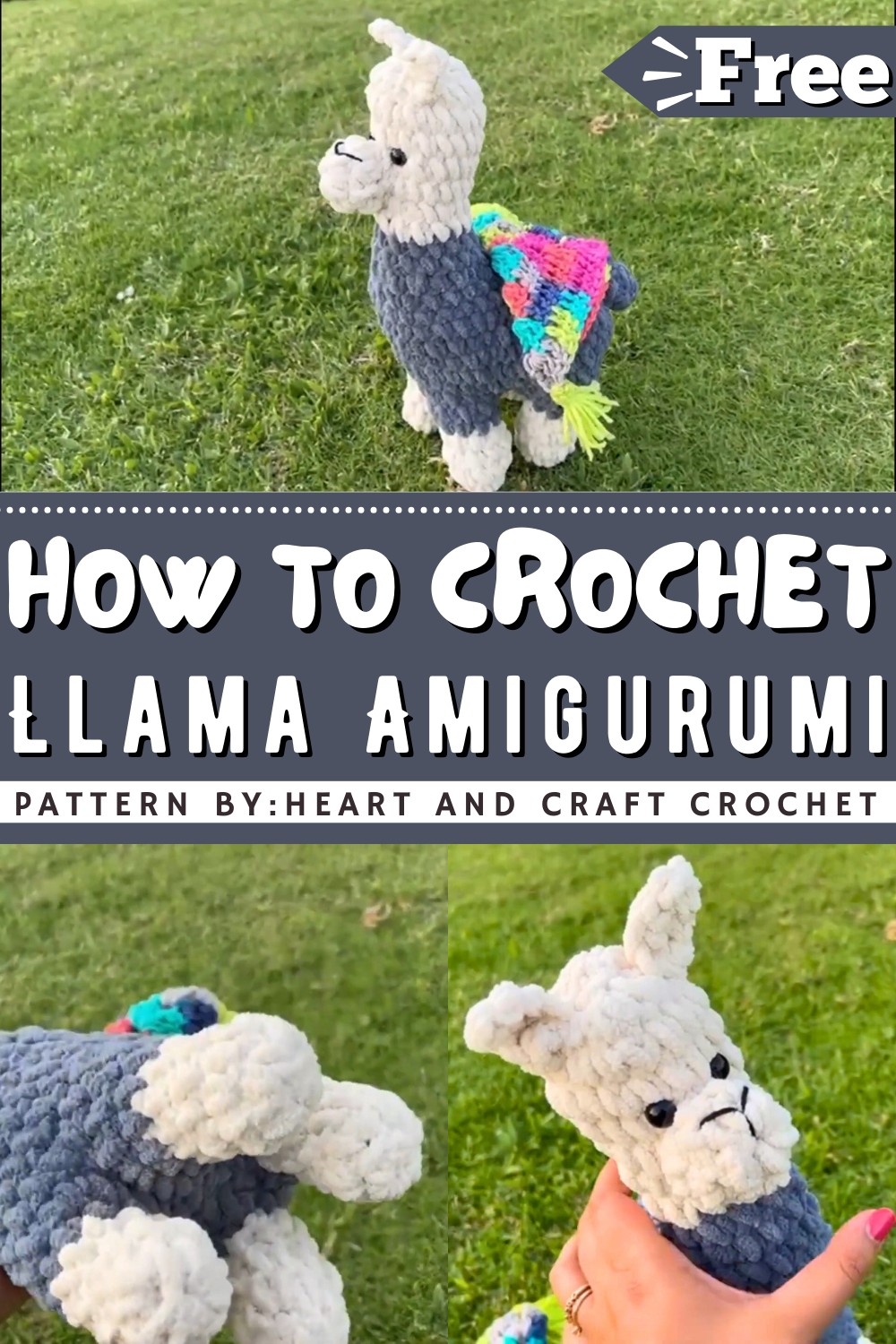 How To Crochet Llama Amigurumi