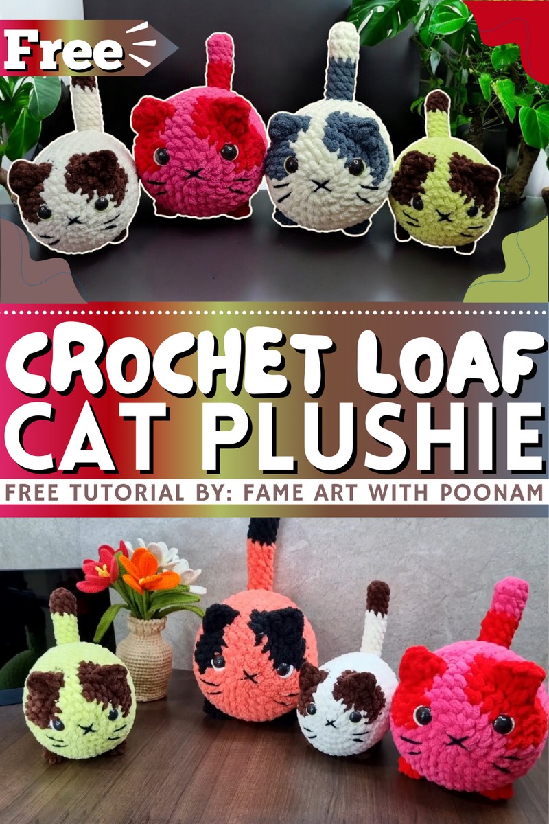 How To Crochet Loaf Cat Plushie