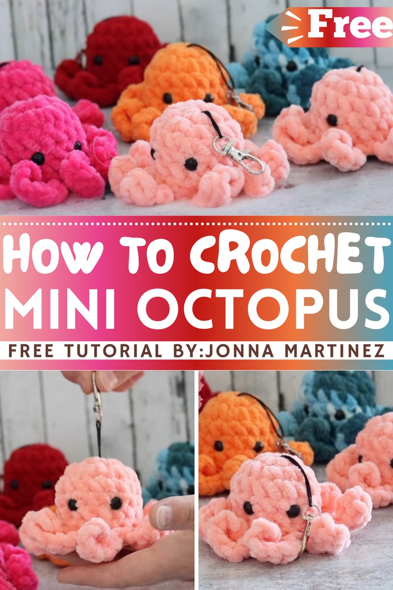 How To Crochet Mini Octopus 