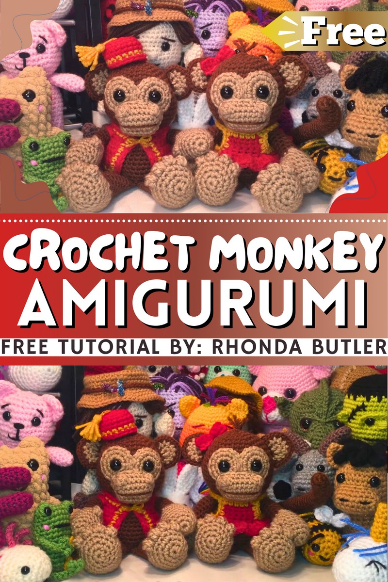 How To Crochet Monkey Amigurumi