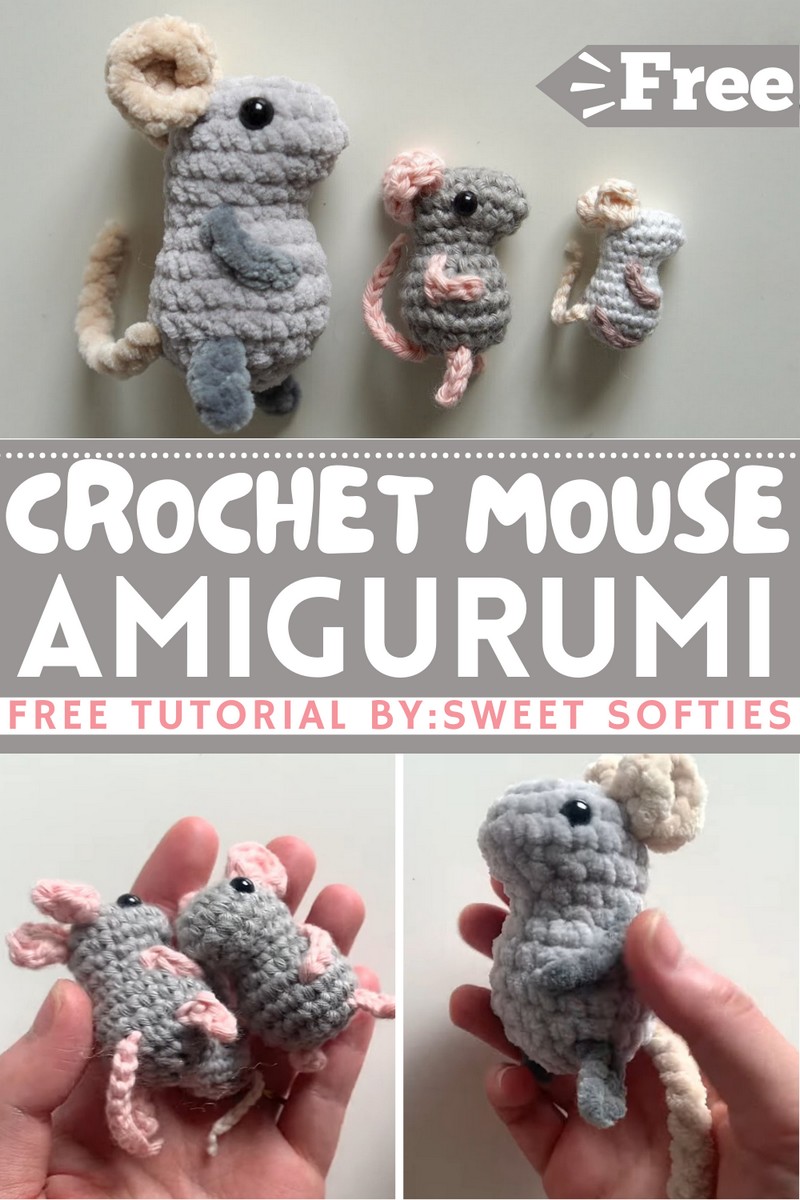 How To Crochet Mouse Amigurumi