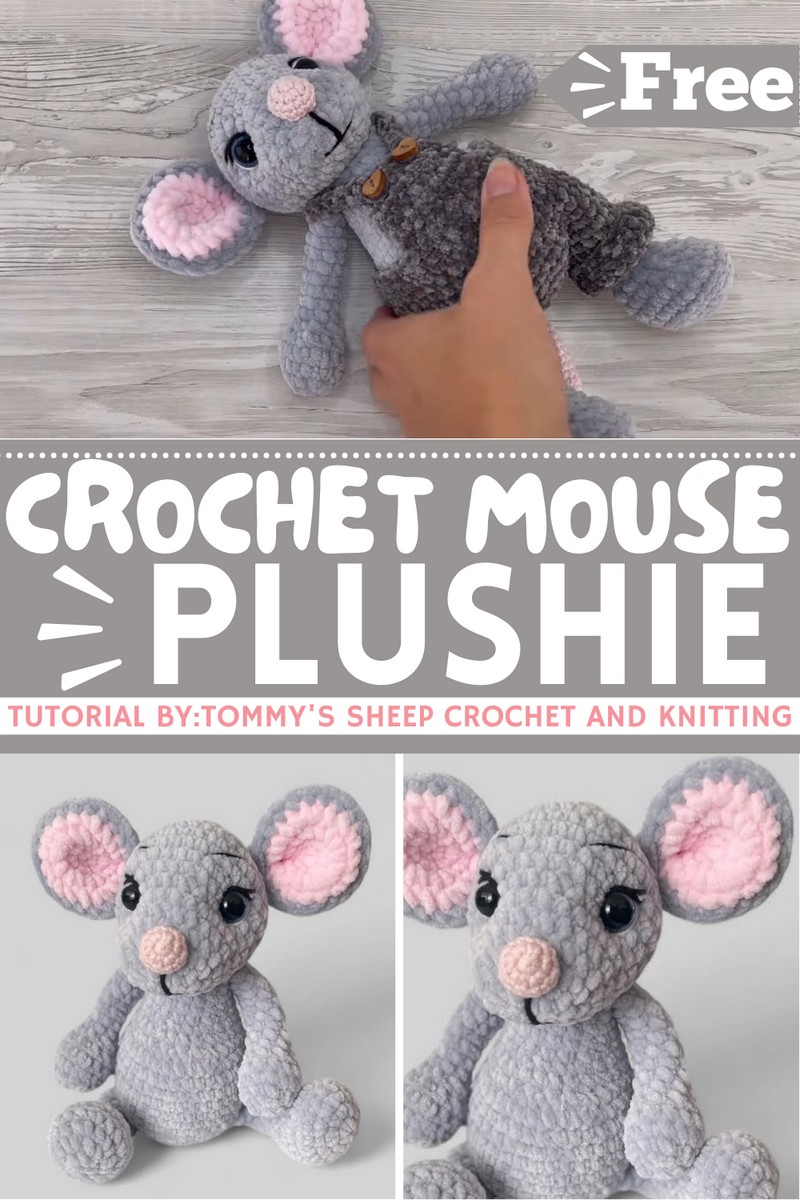 How To Crochet Mouse Plushie