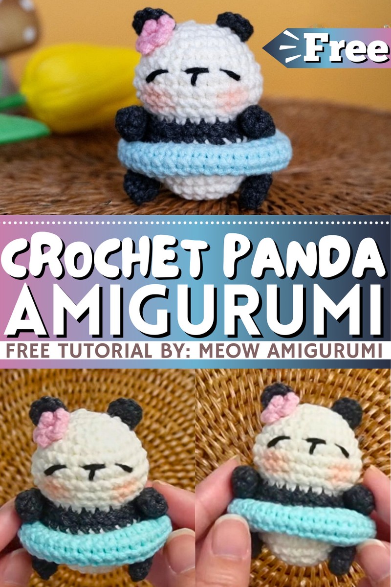 How To Crochet Panda Amigurumi