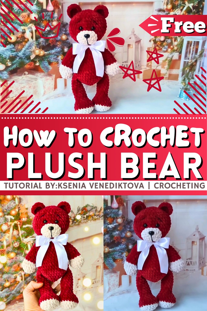 How To Crochet Plush Bear