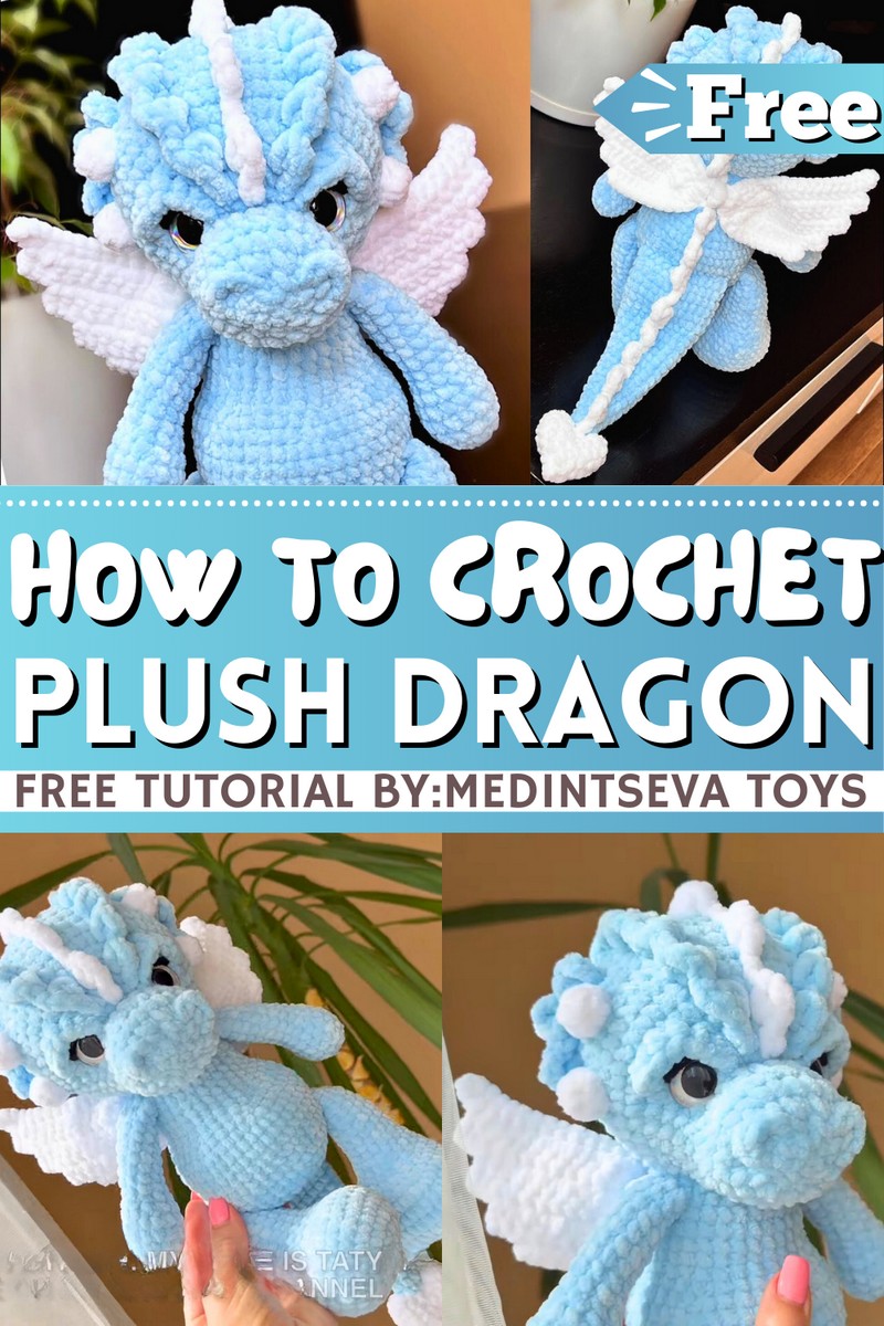 How To Crochet Plush Dragon