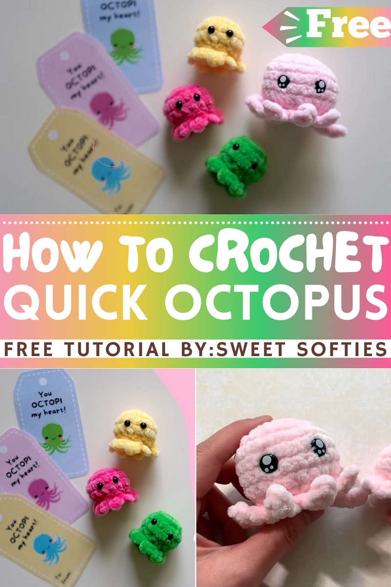 How To Crochet Quick Octopus