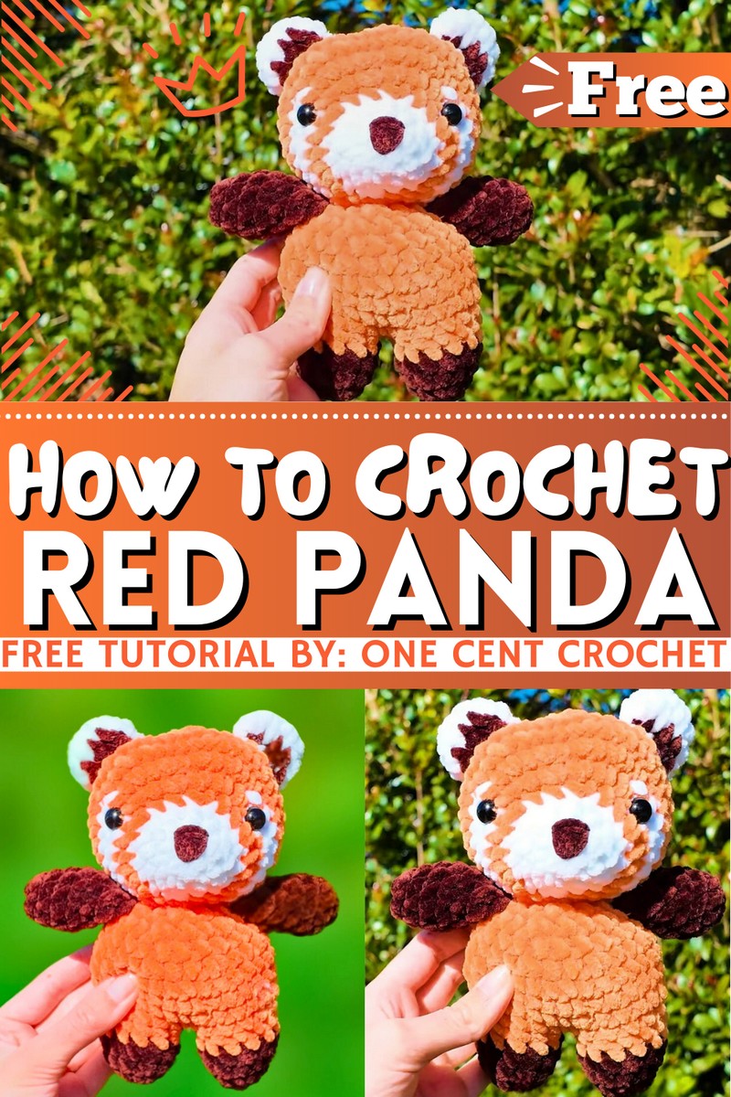 How To Crochet Red Panda