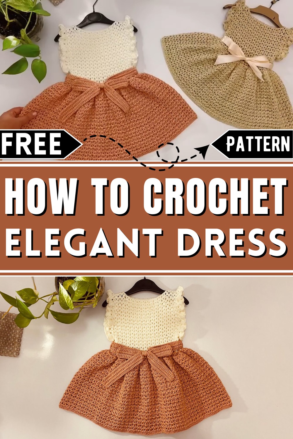 How To Crochet Simple And Elegant Dress