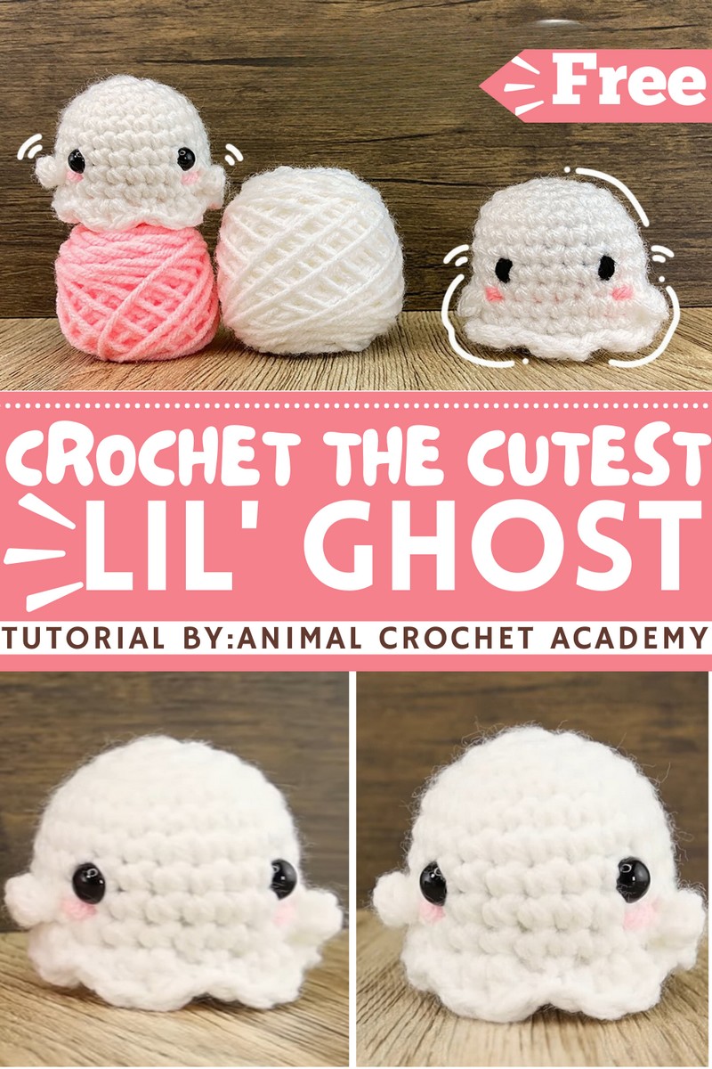 How To Crochet The Cutest Lil' Ghost