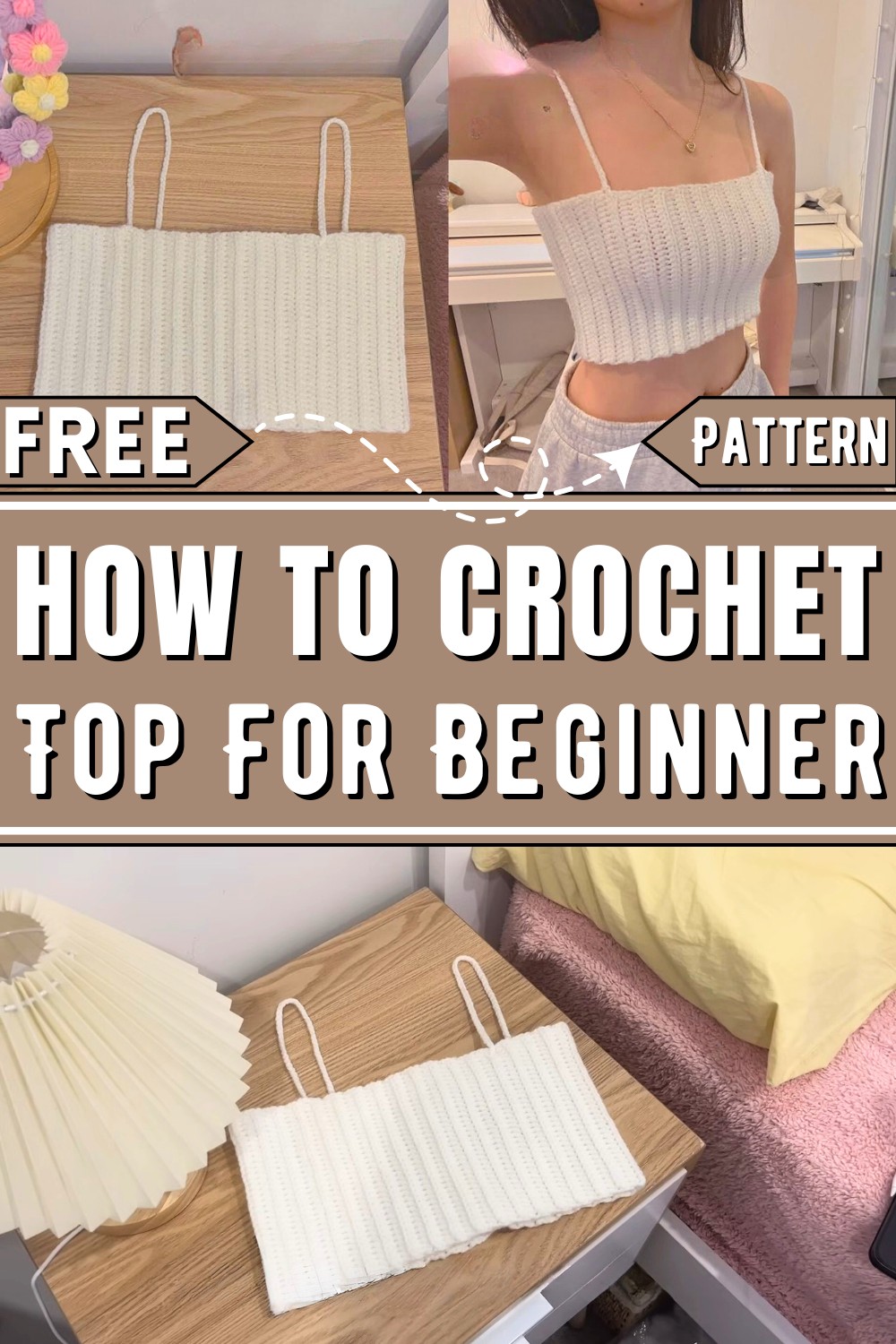 How To Crochet Top For Absolute Beginner