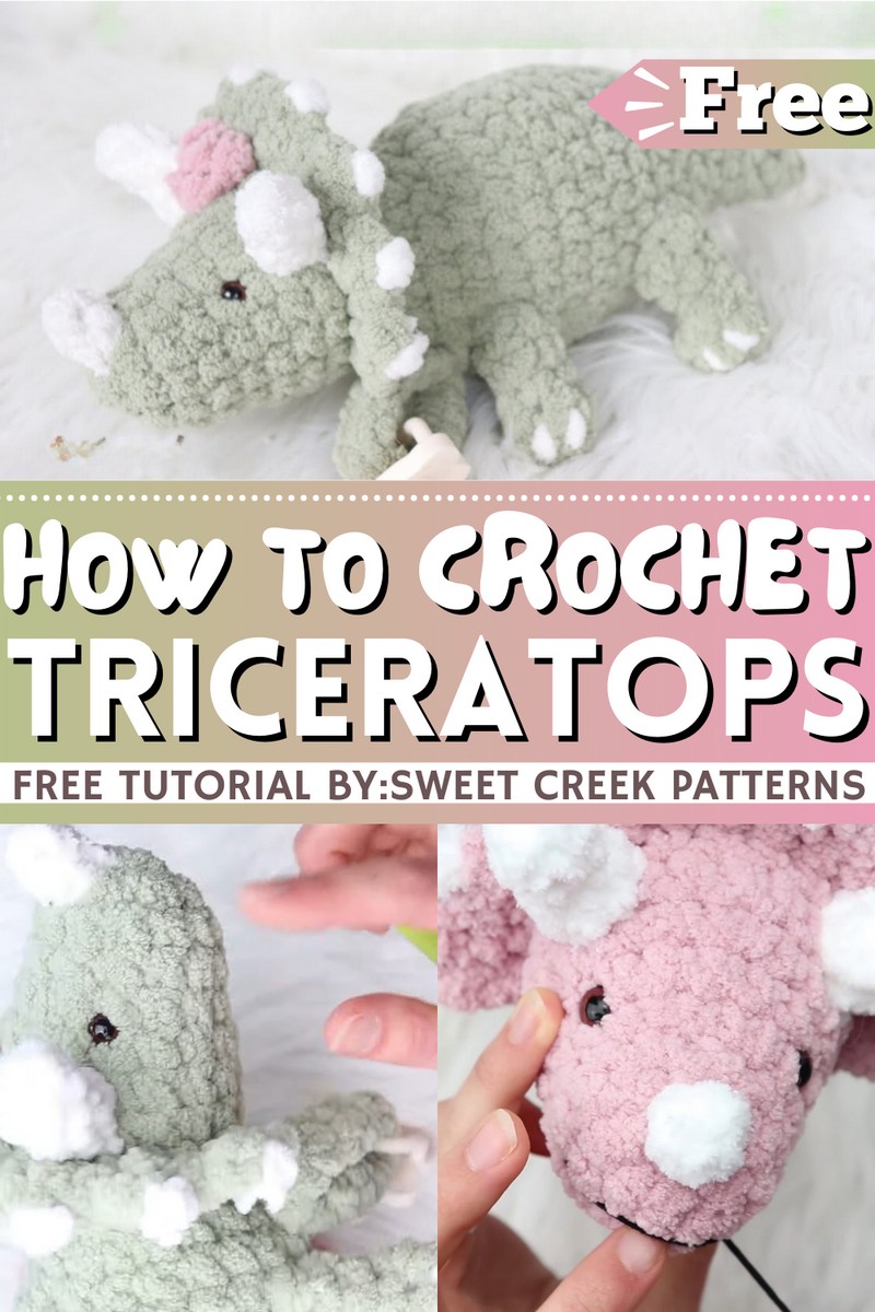 How To Crochet Triceratops Amigurumi