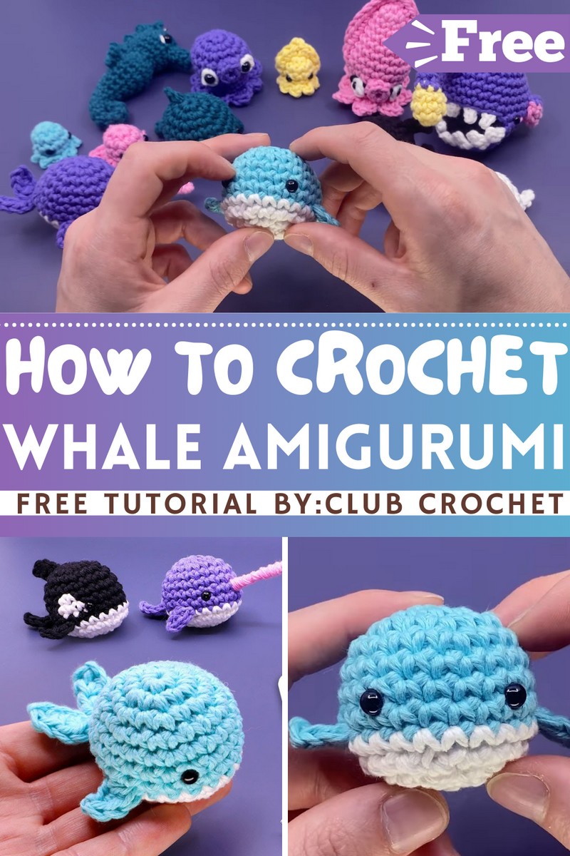 How To Crochet Whale Amigurumi