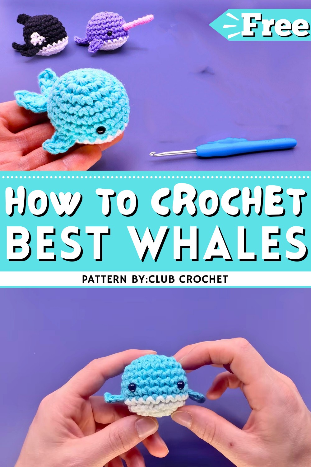 How To Crochet Whales